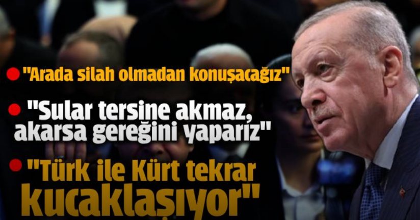 Cumhurbaşkanı Erdoğan: 