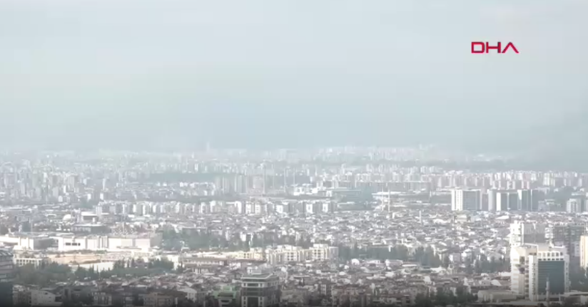 Antalya’yı nem bulutları kapladı