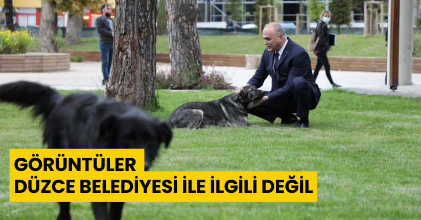 Faruk Özlü’den Açıklama: “Görüntüler Düzce Belediyesi ile İlgili Değil”
