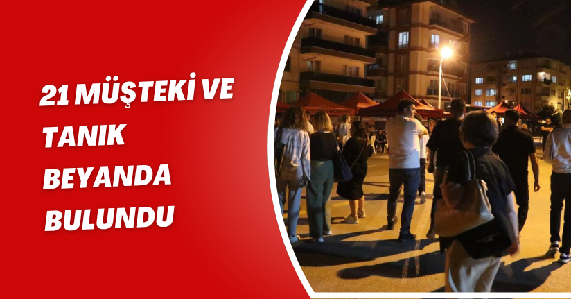 Grand Kartal Otel faciası davasında sekizinci gün tamamlandı