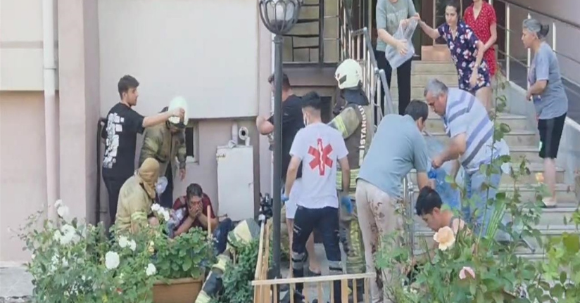 Beylikdüzü'nde 15 katlı bina tahliye edildi; bazıları zehirlenme şüphesiyle hastaneye götürüldü
