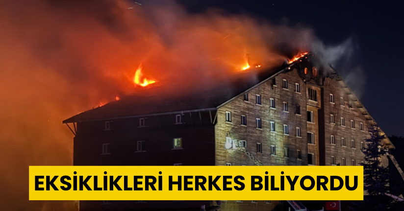 Eksiklikleri herkes biliyordu