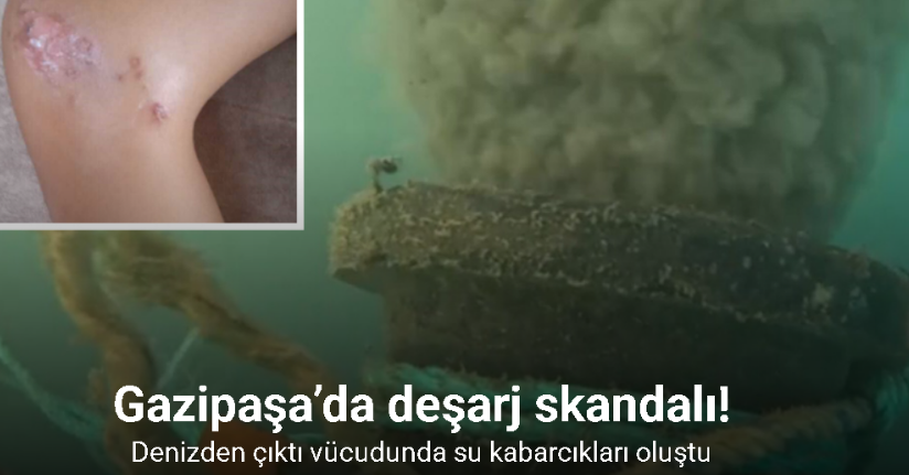 Gazipaşa’da denize deşarj skandalı