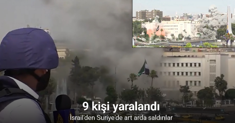 İsrail'den Suriye'de art arda saldırılar