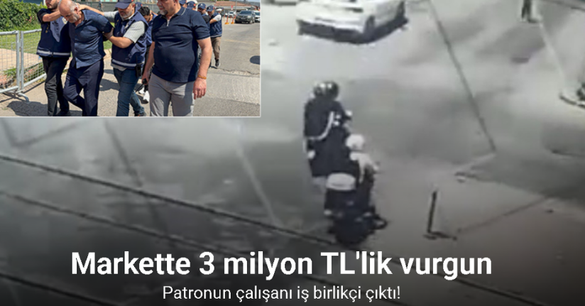 Milyonluk vurguna yardım, marketin çalışanından geldi