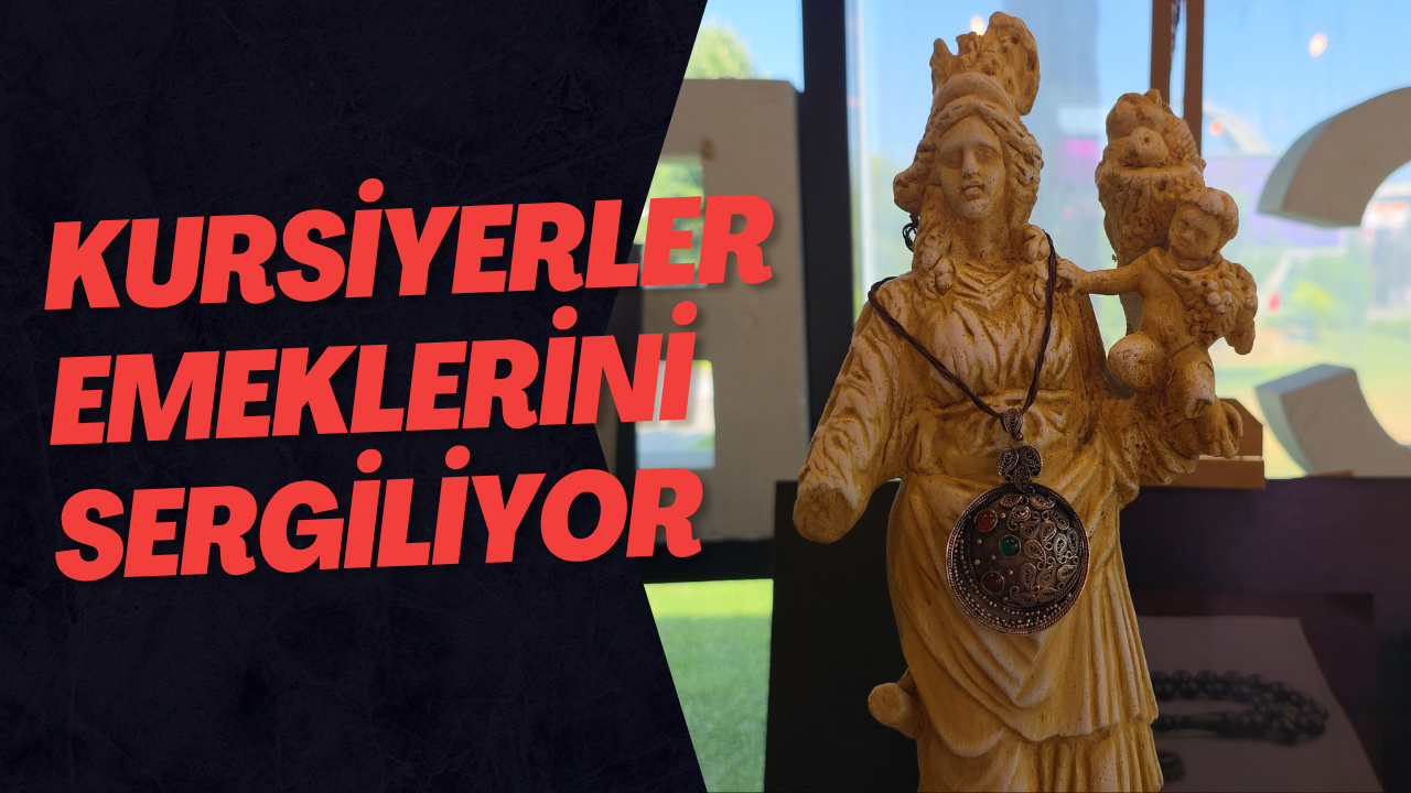 Kursiyerler Emeklerini Sergiliyor