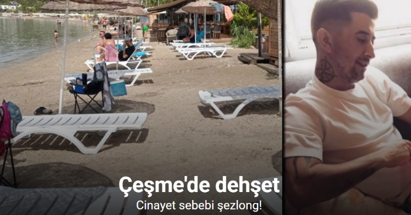 Çeşme'de dehşet: Baltayla öldürdü, kaçarken yangın çıkardı