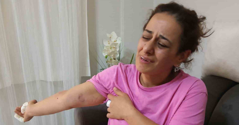 Su basan evinde kızıyla birlikte mahsur kalan kadın: 