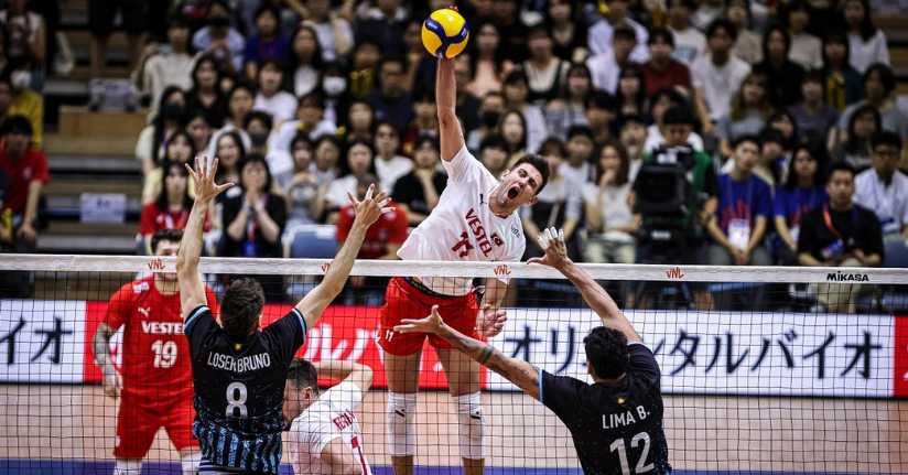 A Milli Erkek Voleybol Takımı, Arjantin’e 3-2 mağlup oldu