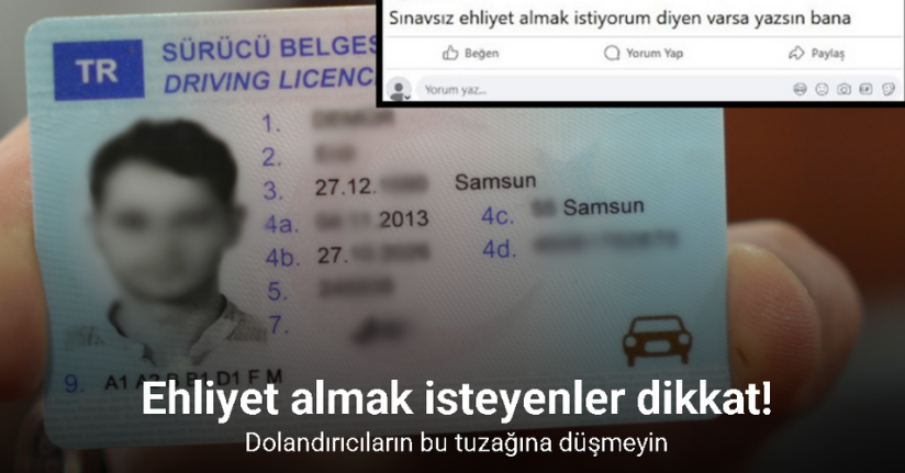 Pes dedirten ‘sınavsız ehliyet’ oyunlarına aldanmayın