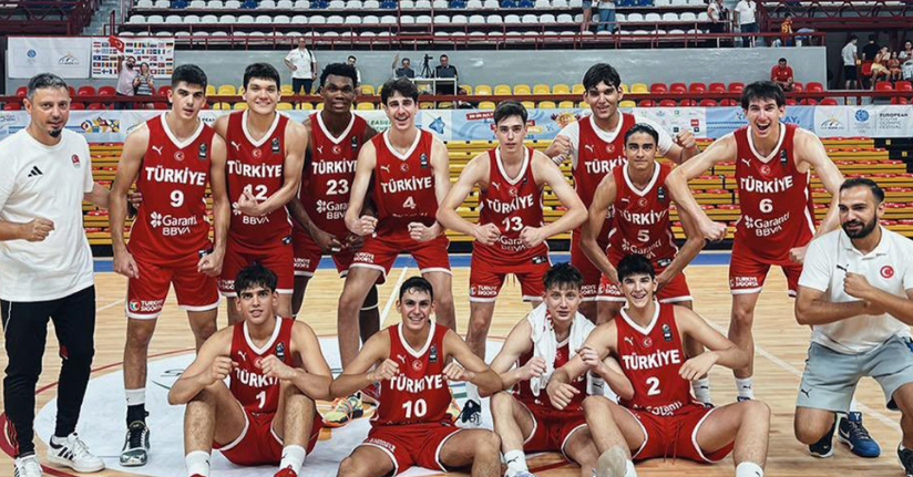 Genç Erkek Basketbol Milli Takımı, ilk maçında ev sahibi Kuzey Makedonya’yı mağlup etti