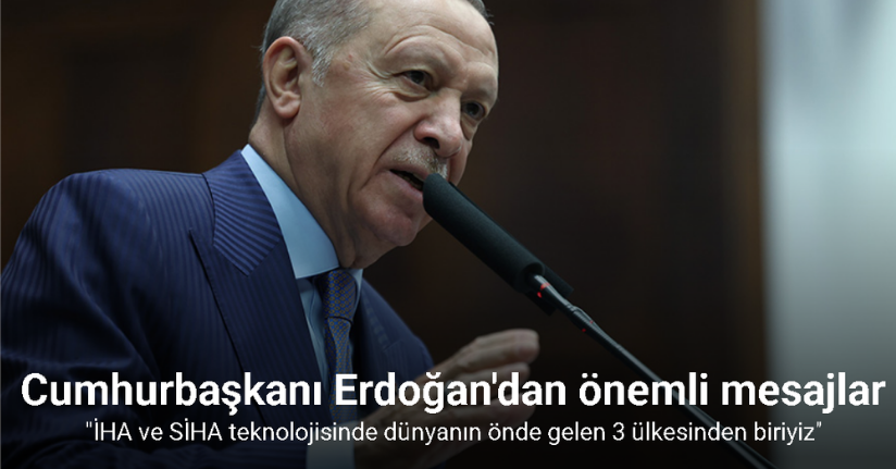 Cumhurbaşkanı Erdoğan: 