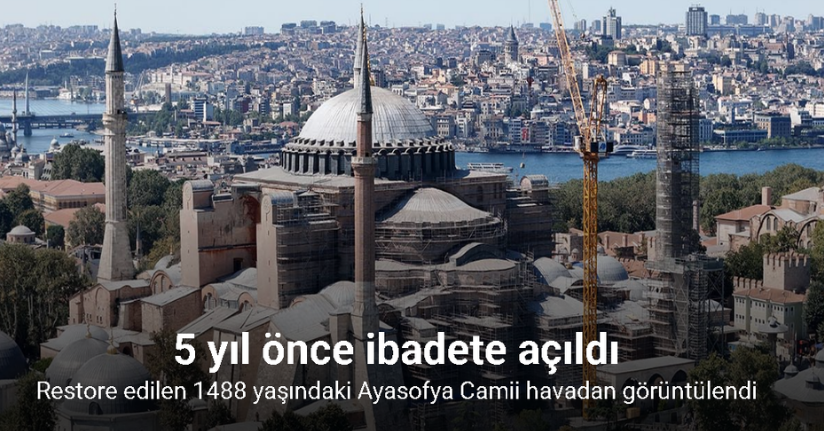 5 yıl önce ibadete açıldı: Fethin sembolü Ayasofya Camii’nde meydana gelen değişimler