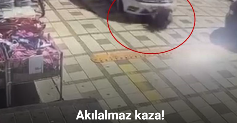 Yere çömelip poşetleriyle uğraşırken arabanın altında kaldı