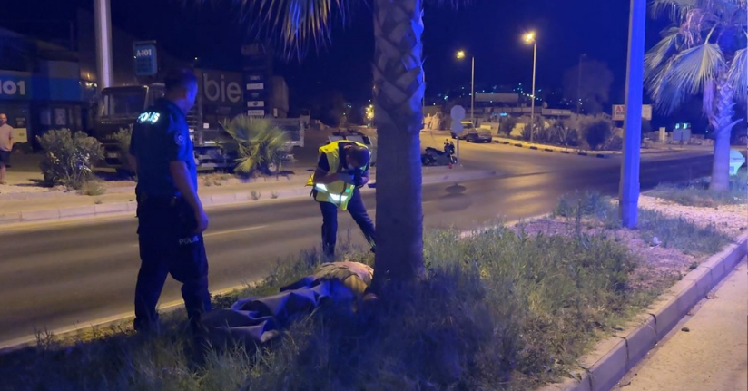Kuşadası’nda alkollü sürücünün çarptığı yaya hayatını kaybetti... Feci kaza kamerada
