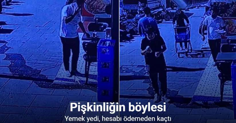 Arnavutköy’de dışarıda yemek yedi, hesabı ödemeden kaçtı