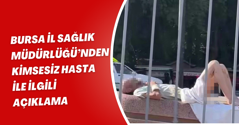 Bursa İl Sağlık Müdürlüğü’nden 
