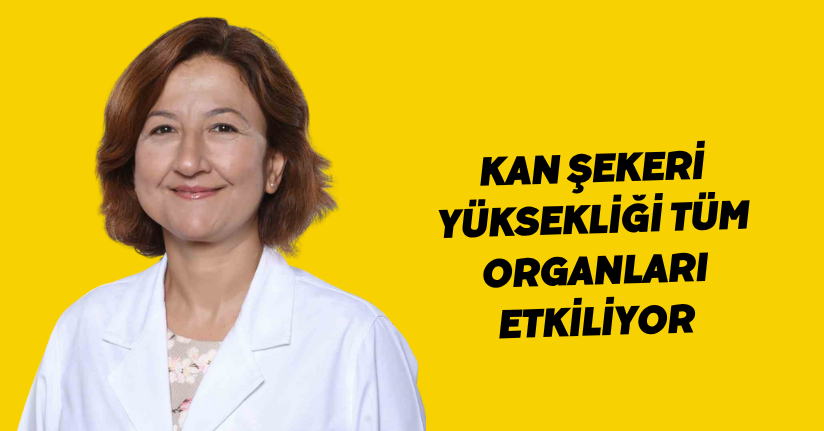 Kan şekeri yüksekliği tüm organları etkiliyor