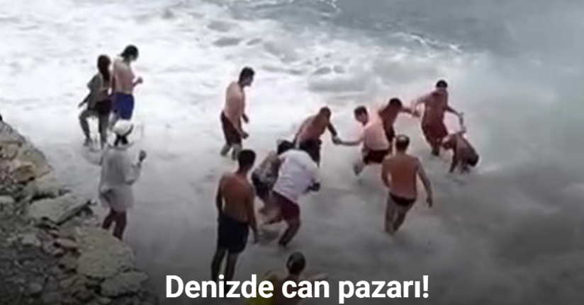 Boğulma tehlikesi geçiren genç için seferber oldular