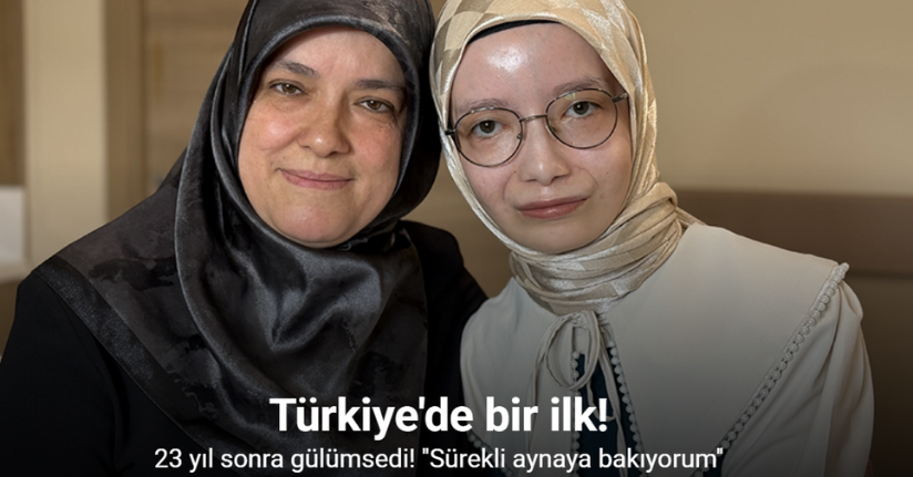 Doğuştan mimiklerini kullanamıyordu, 23 yıl sonra ilk kez gülümsedi