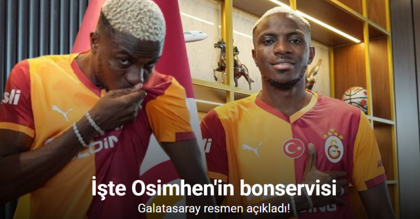 Türk futbolunun rekor transferi: Victor Osimhen