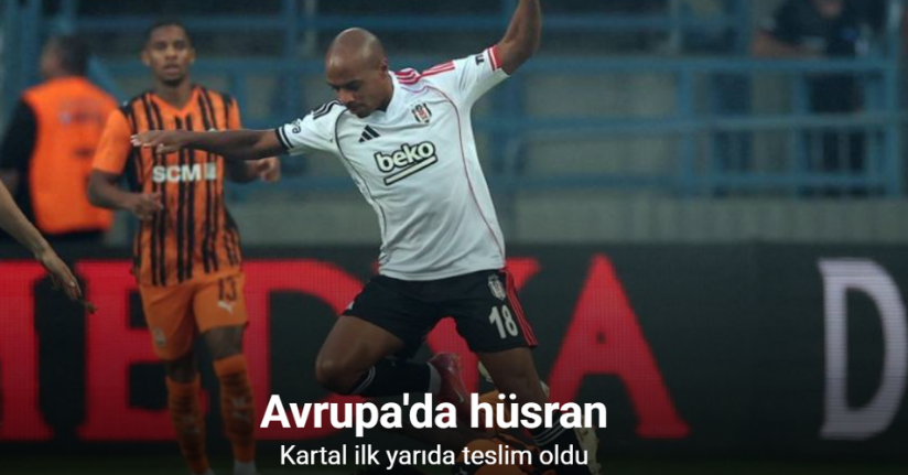 UEFA Avrupa Ligi: Shakhtar Donetsk: 2 - Beşiktaş: 0 