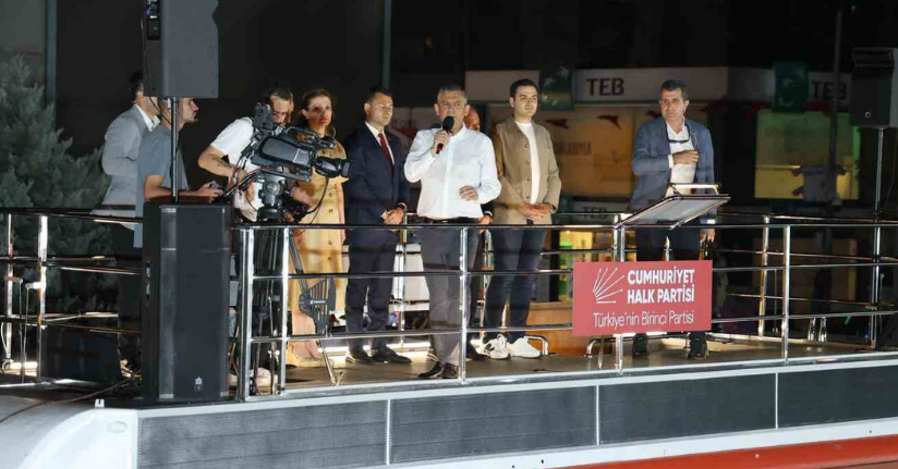 CHP Genel Başkanı Özel, Aksaray’da mitinge katıldı