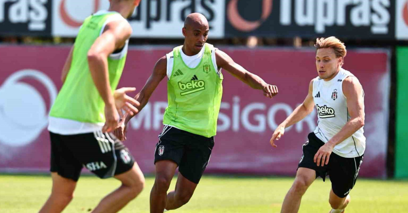 Beşiktaş, St. Patrick maçı hazırlıklarına devam etti