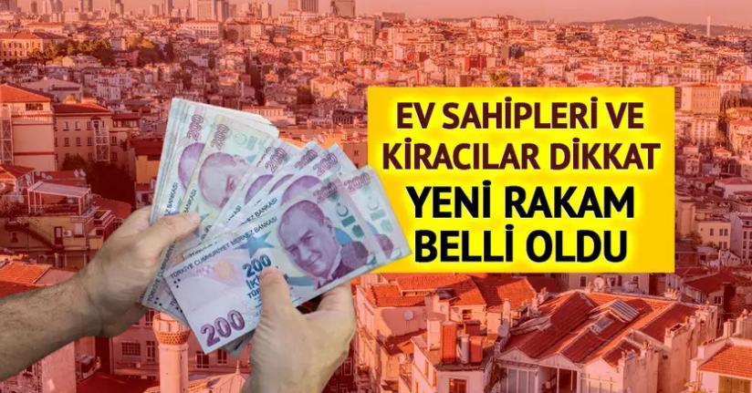Ağustos ayı kira artış tavanı belli oldu