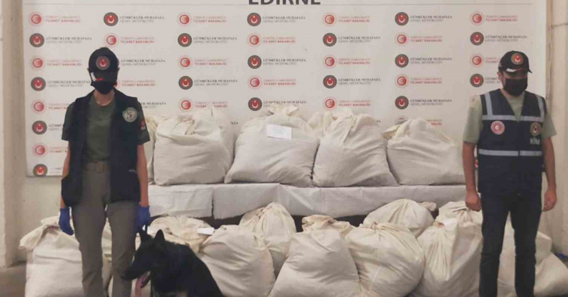 Kapıkule’de uyuşturucuya büyük darbe