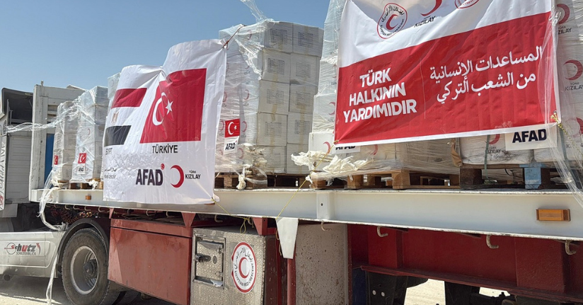 Türk Kızılay’dan Gazze’ye 165 TIR gıda yardımı