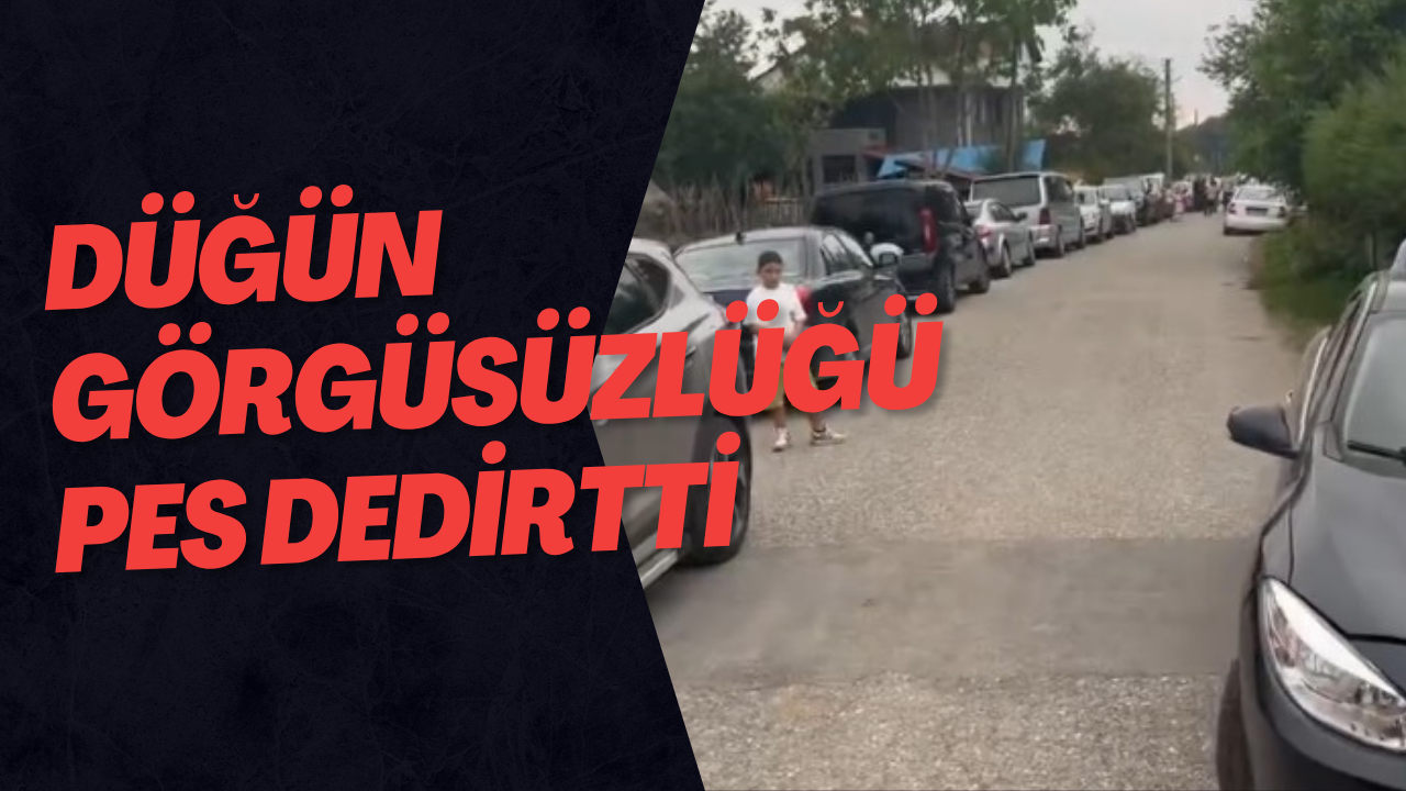 Düğün Görgüsüzlüğü Pes Dedirtti