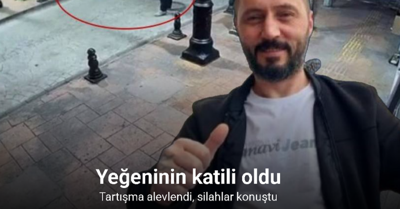 Amcanın yeğenini öldürdüğü o anlar kameraya yansıdı