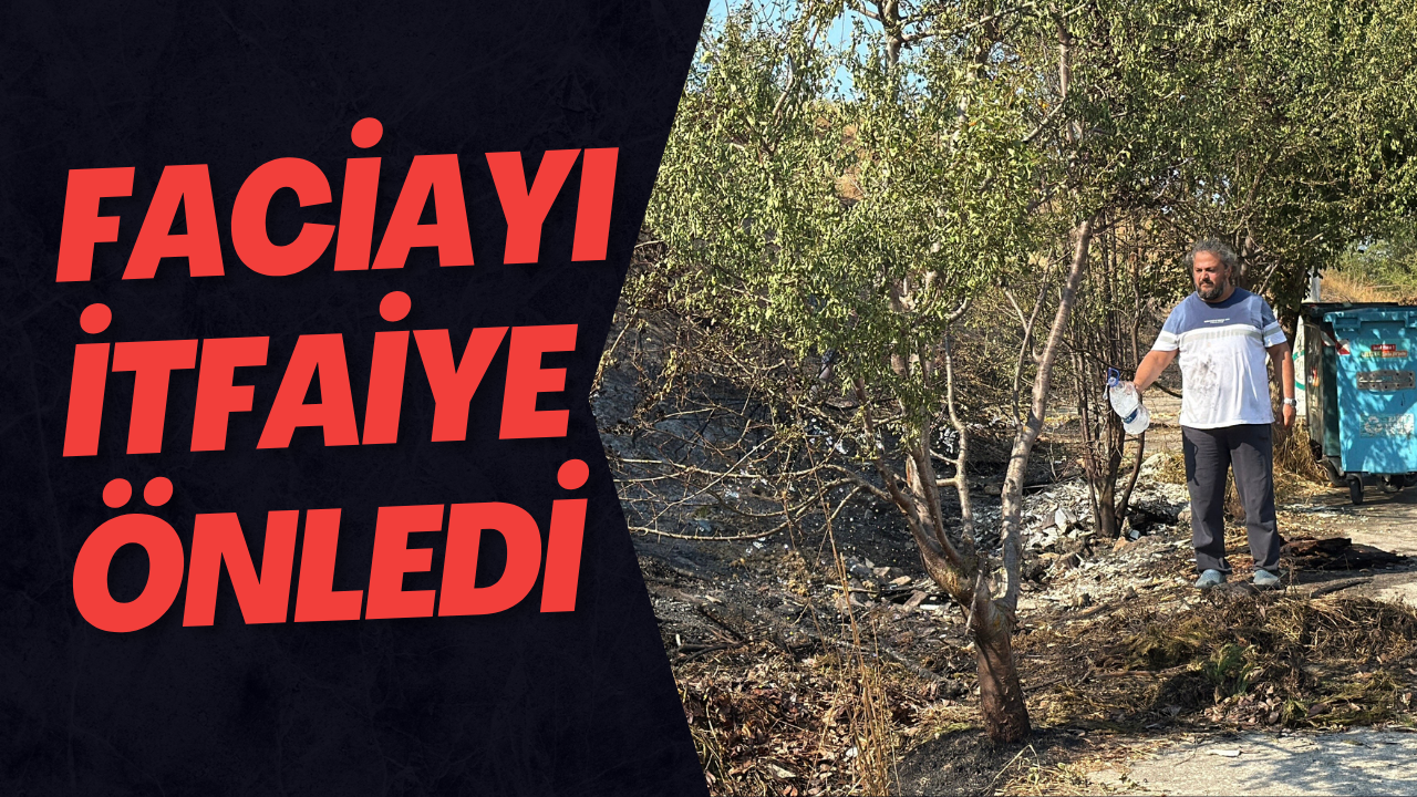 Faciayı itfaiye önledi