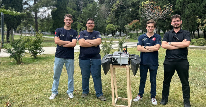 Mühendislik öğrencilerinin milli kodlarla geliştirdiği insansız deniz aracı TEKNOFEST finalinde