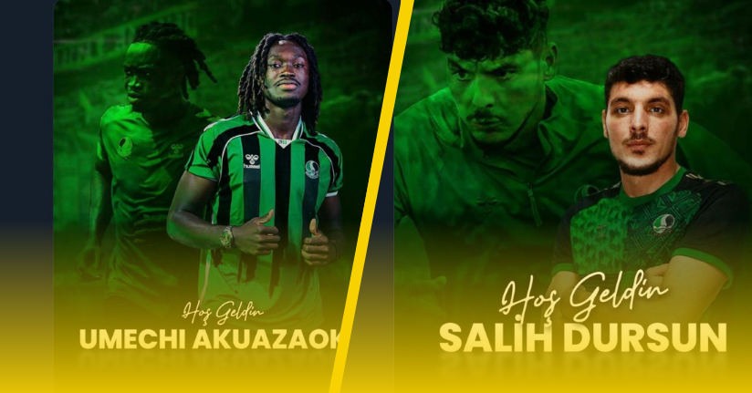 Sakaryaspor, Salih Dursun ve Umechi Akuazaoku’yu kadrosuna kattı
