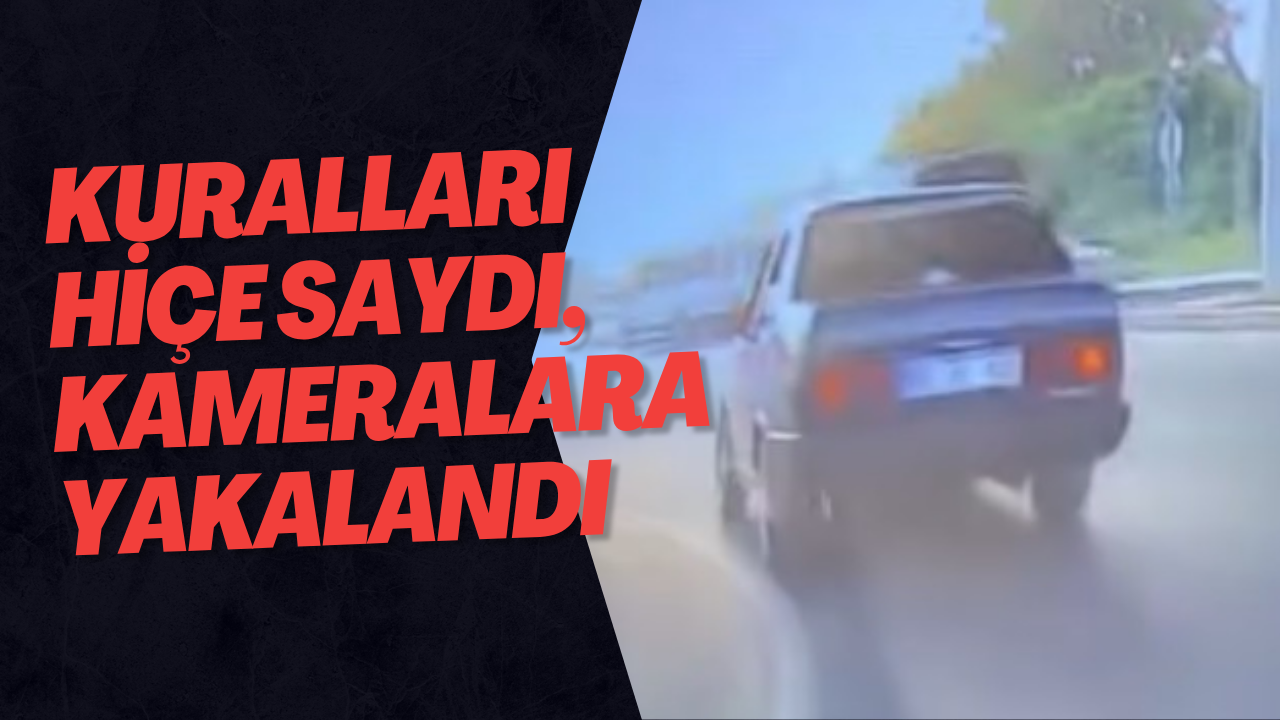 Kuralları Hiçe Saydı, Kameralara Yakalandı