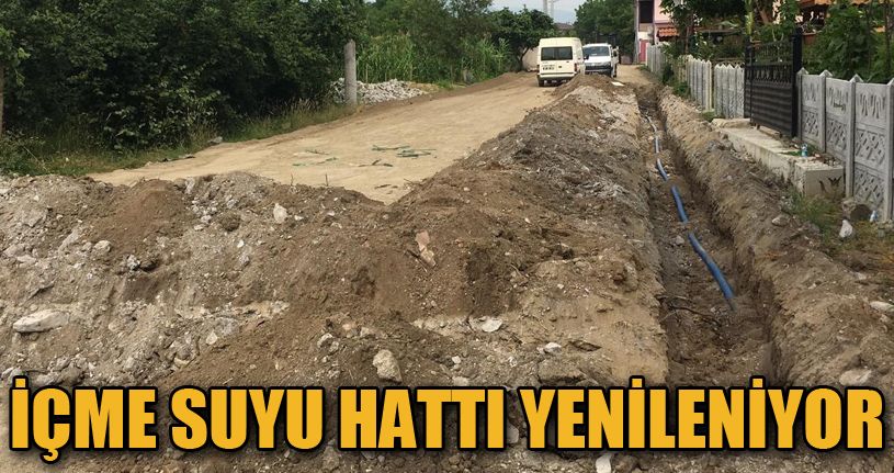 Kaynaşlı’nın içme suyu hattı yenileniyor