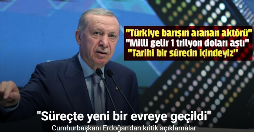 Cumhurbaşkanı Erdoğan: 