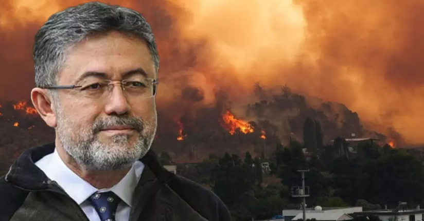 Bakan Yumaklı, Çanakkale’de çıkan yangınlar büyük ölçüde kontrol altına