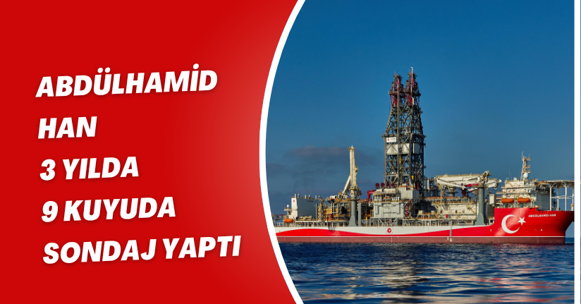Abdülhamid Han, 3 yılda 9 kuyuda sondaj yaptıAbdülhamid Han, 3 yılda 9 kuyuda sondaj yaptı