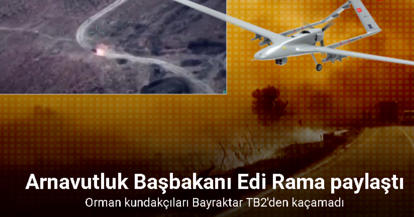 Bayraktar TB2 SİHA’ları Arnavutluk’ta 