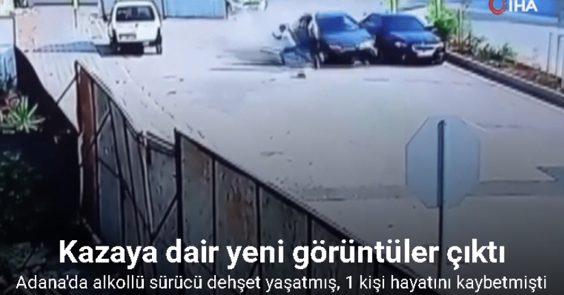 Alkollü sürücü dehşet yaşatmıştı: Müteahhidin öldüğü kazanın yeni görüntüleri ortaya çıktı