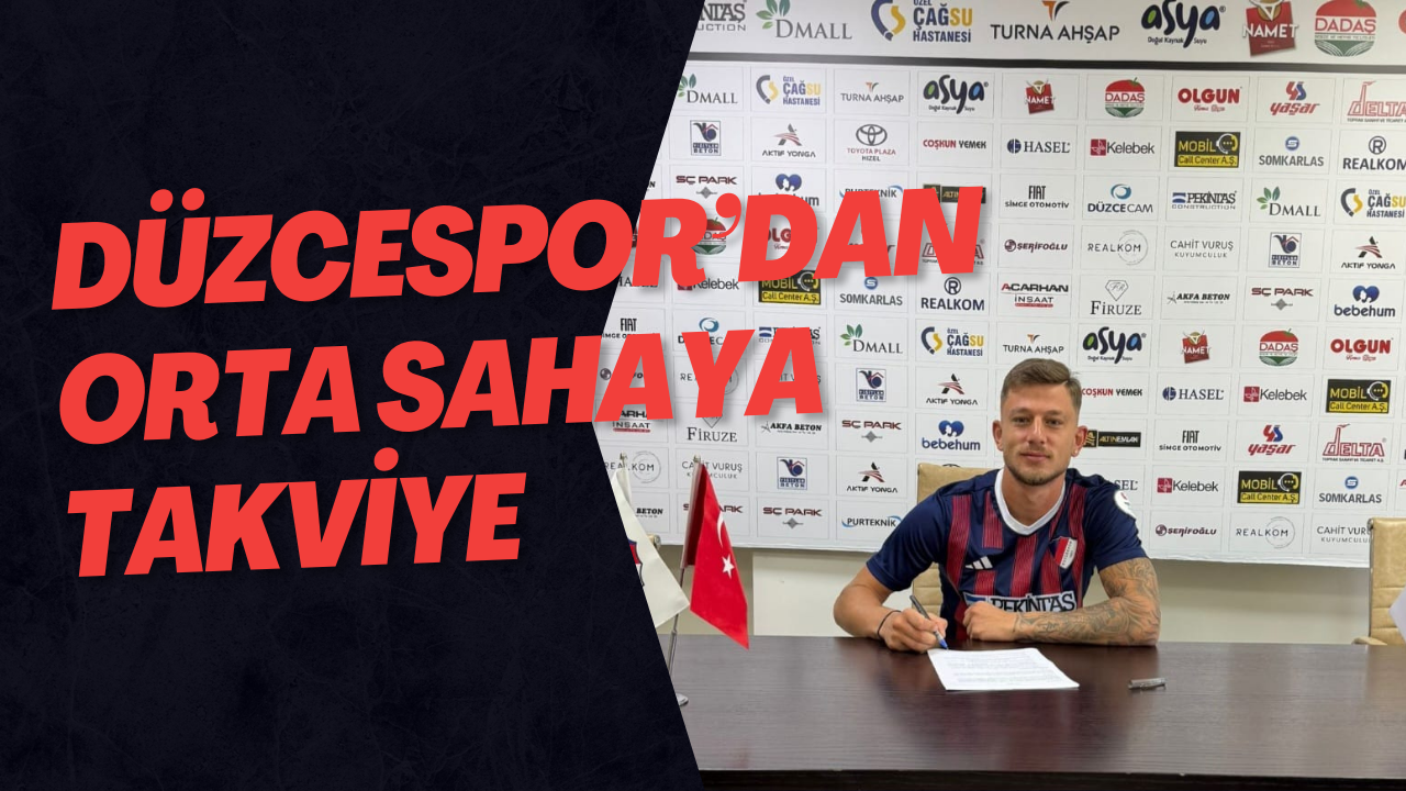 Düzcespor’dan Orta Sahaya Takviye