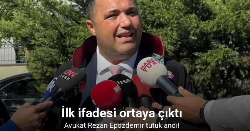 Avukat Rezan Epözdemir 