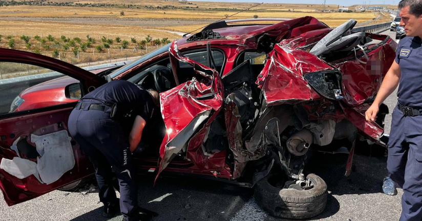 Ankara-Niğde Otoyolu’nda kaza: 1 ölü, 3 yaralı
