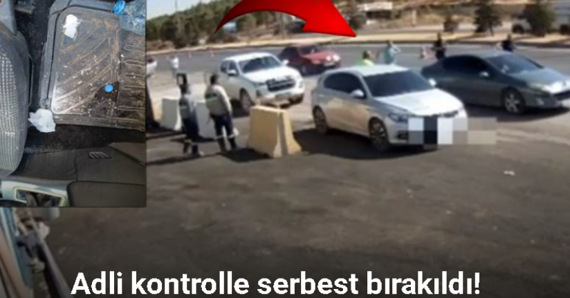Polise çarpıp kaçtı, 141 gram metamfetamin ele geçirildi