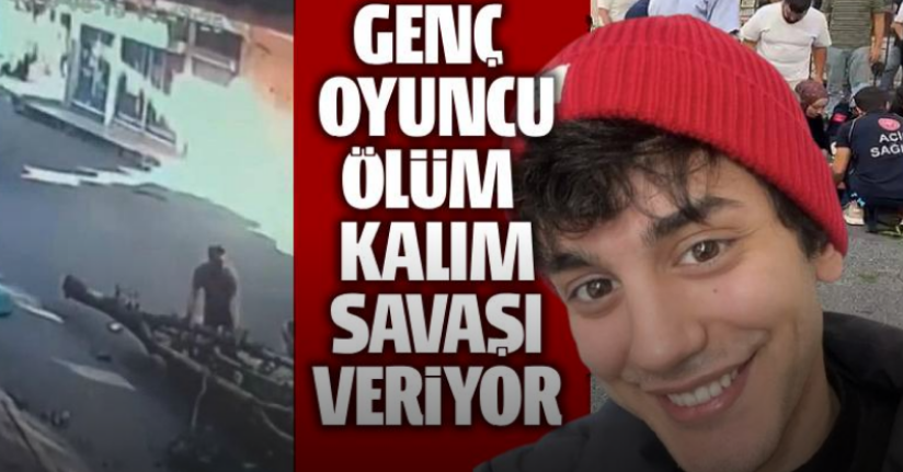 Kartal’da kopan dalın altında kalan genç oyuncu yaşam mücadelesi veriyor