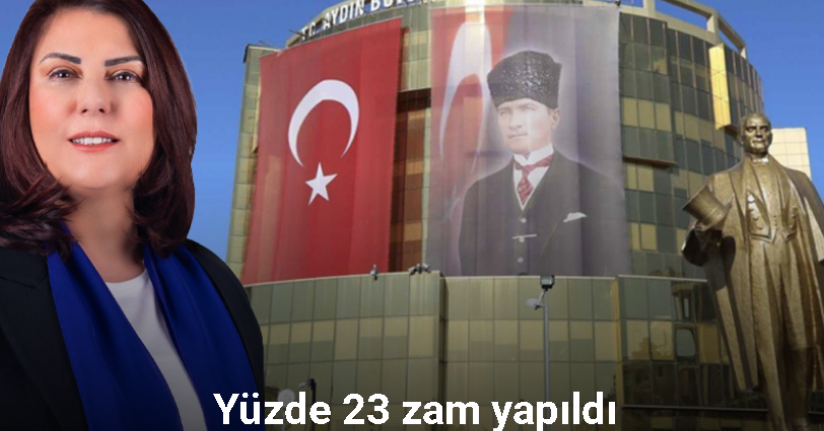 Başkan Çerçioğlu müjdeledi, personellere yüzde 23 zam yapıldı