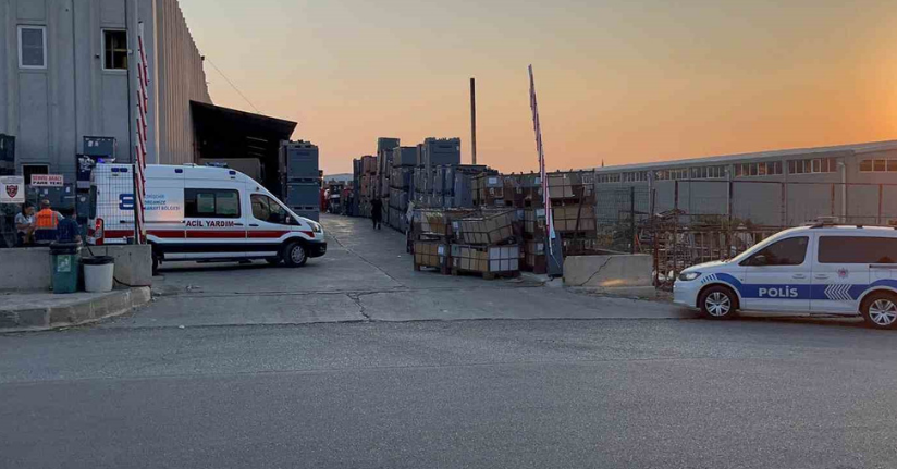 Makineye sıkışan 33 yaşındaki işçi hayatını kaybetti
